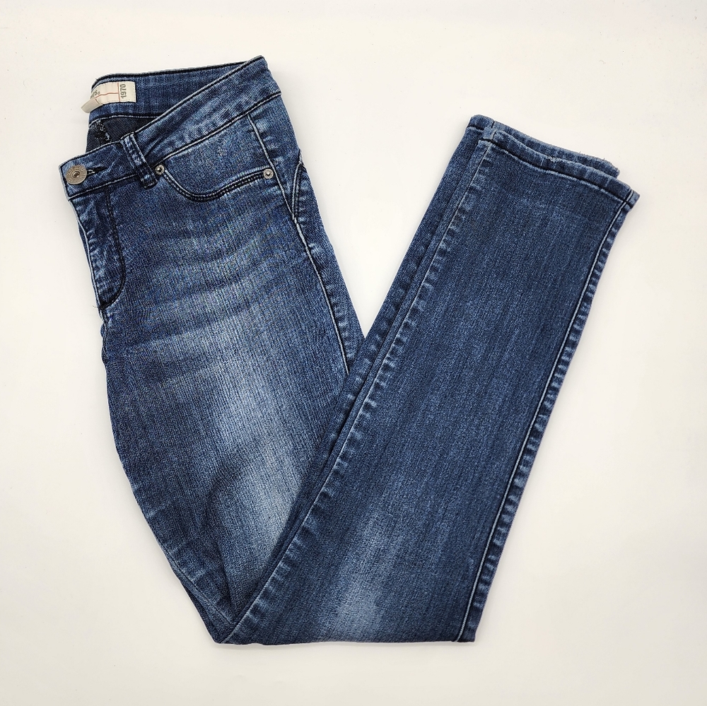 Womens 11 Just Jeans Fit Enhancer Blue Straight Leg Jeans - Picture 16 of 16